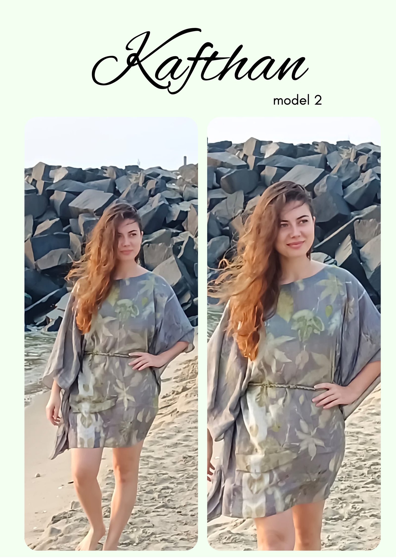 Folhas Caftan (Model 2)