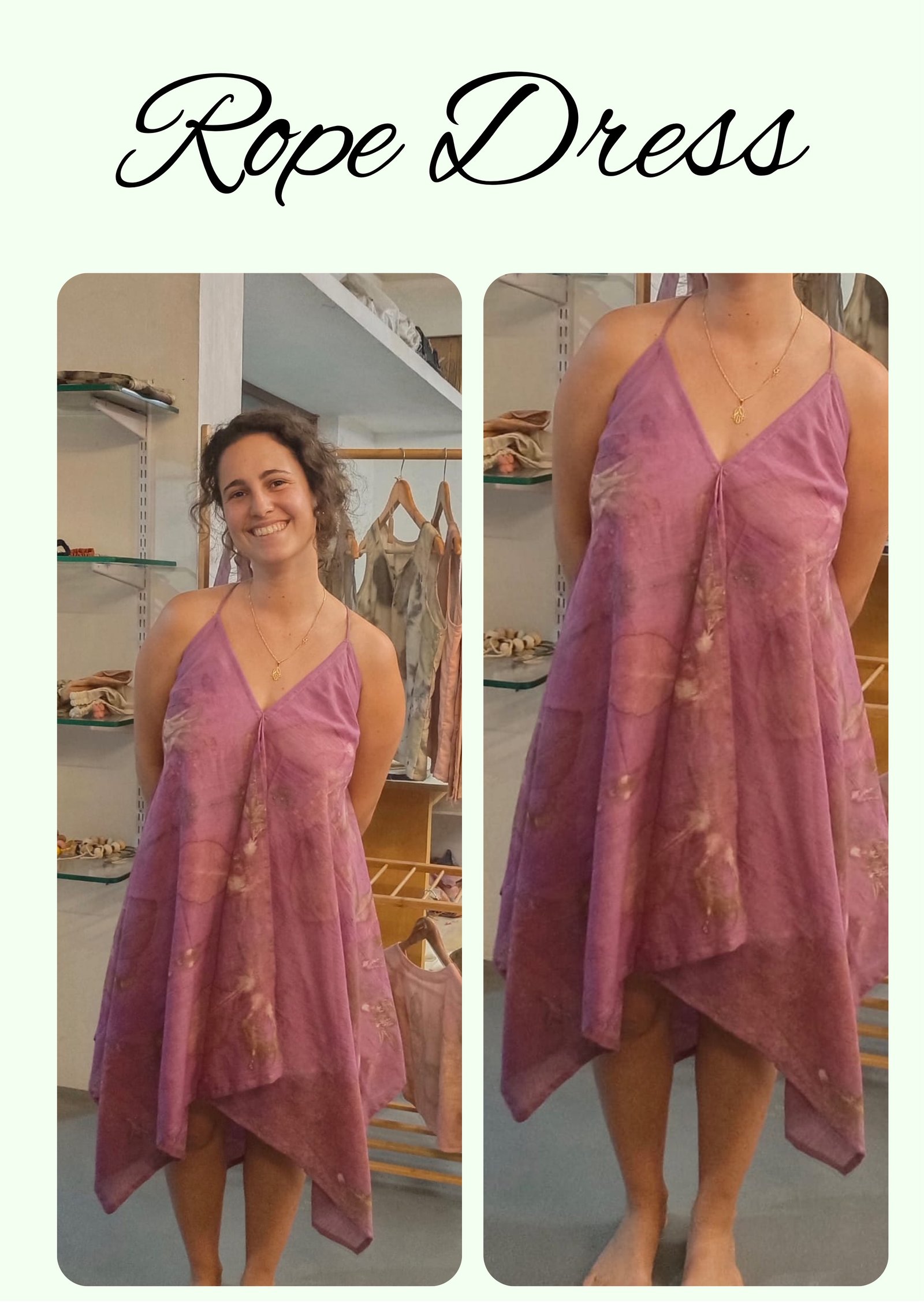 Folhas Rope Dress