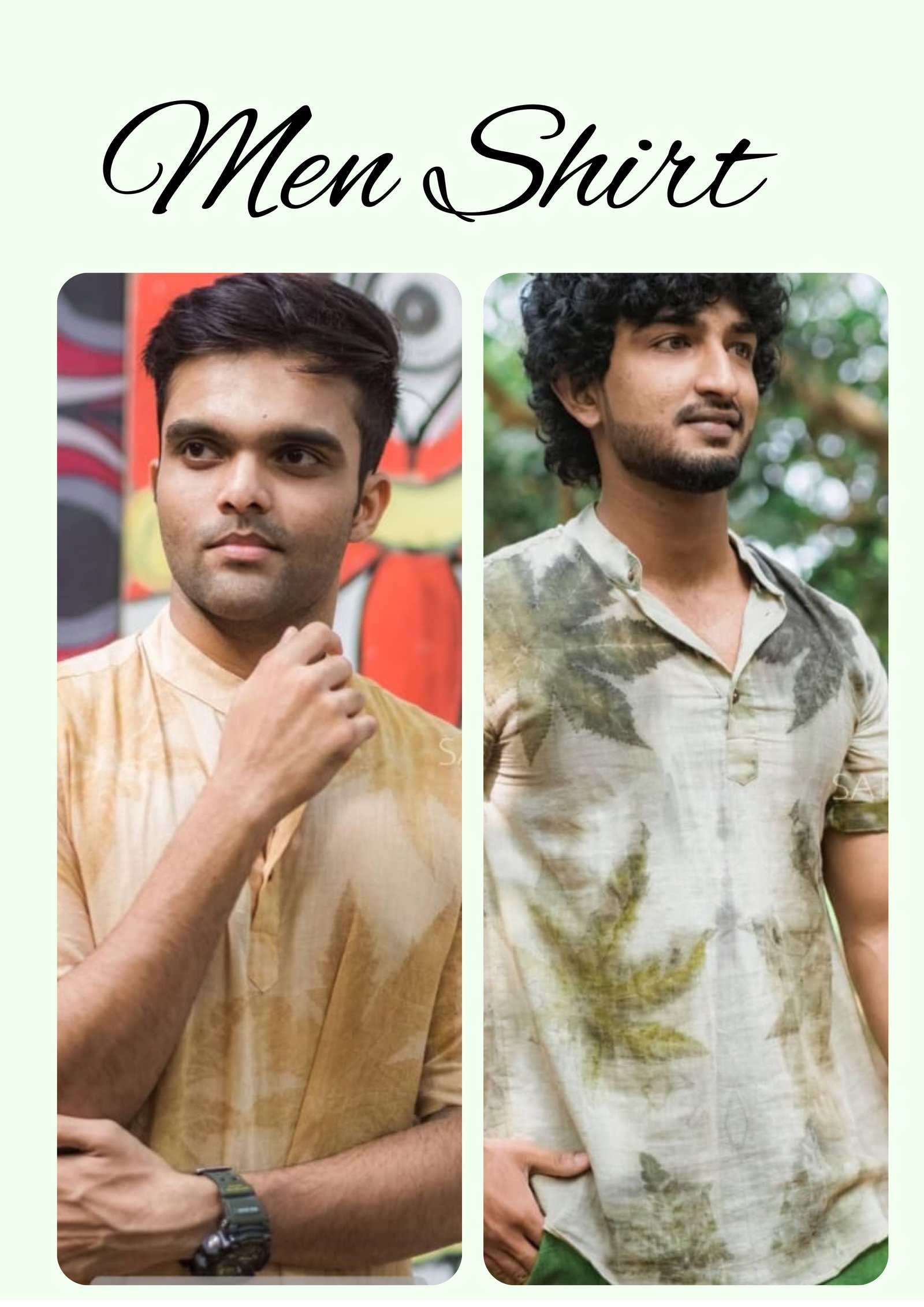 Folhas Men Eco Shirt